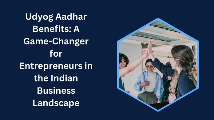 Udyog Aadhar Benefits A Game-Changer for Entrepreneurs in the Indian Business Landscape