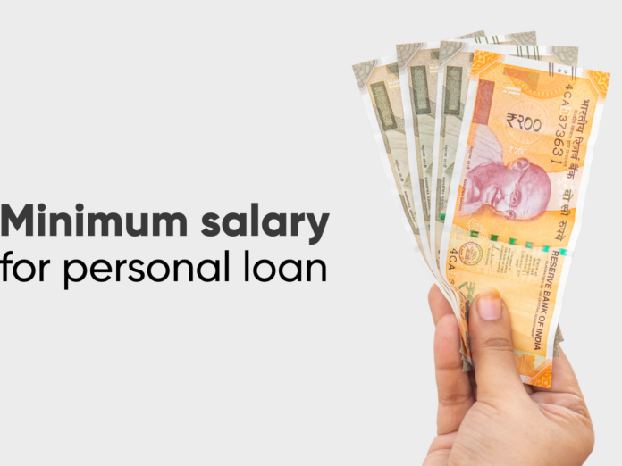 Minimum Salary Requirements for Personal Loans